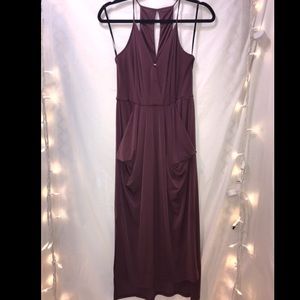 ‼️BCBG‼️ Mauve Midi wPOCKETS! Like 🆕 worn twice